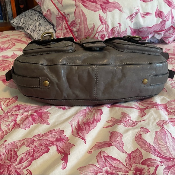 Coach Leather Shoulder bag - Gray - Picture 7 of 13